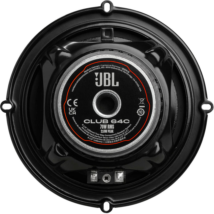 JBL - 6-1/2” Component Speakers - Black_6