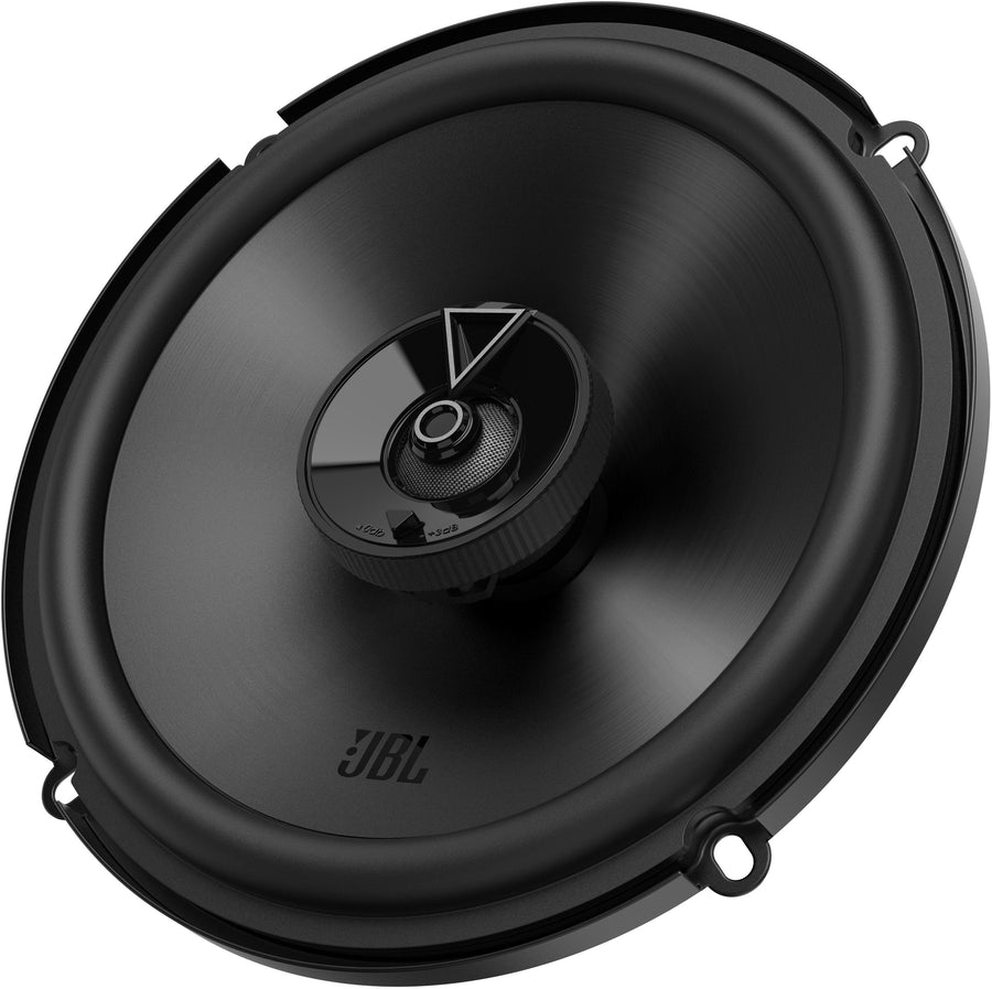 JBL - 6-1/2” Two-way car audio speaker - Black_0