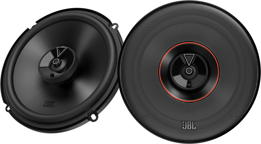 JBL - 6-1/2” Two-way car audio speaker - Black_4