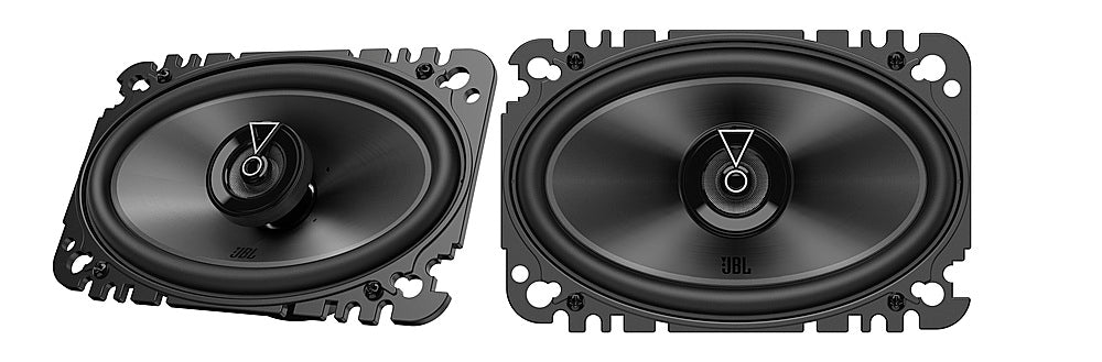 JBL - 4” X 6” Two-way car audio speaker no grill - Black_3