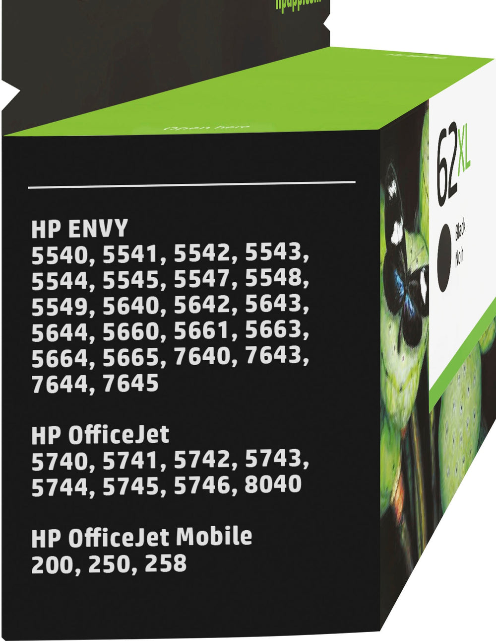 HP - 62XL High-Yield Ink Cartridge - Black_1