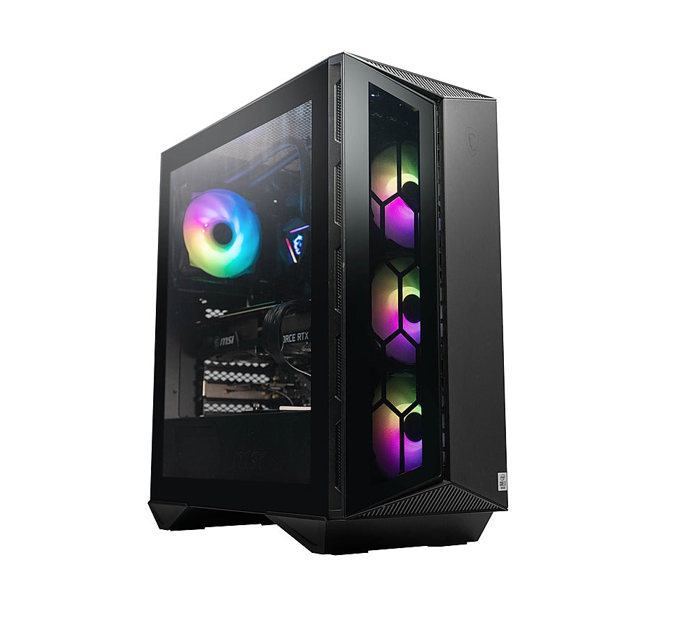 MSI - Aegis Z Gaming Desktop - AMD R7-7700 - 16GB Memory - NVIDIA GeForce RTX 4070 Super - 1TB SSD - Black_4