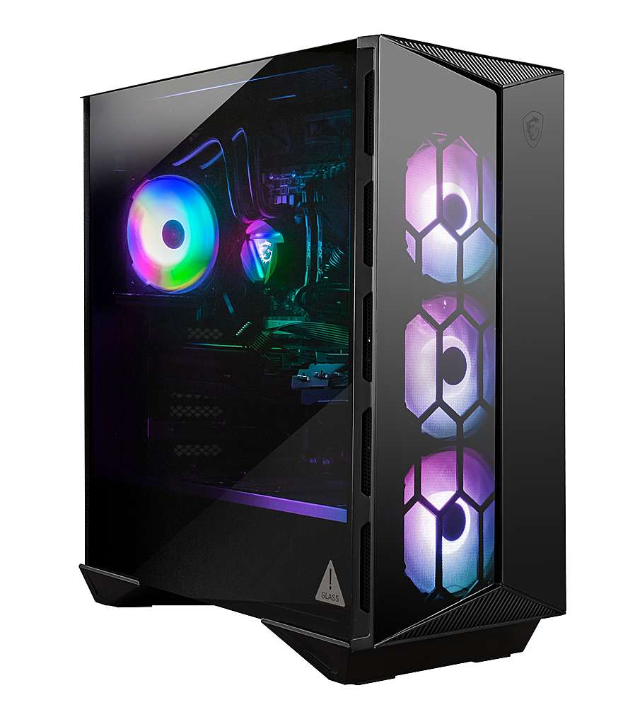 MSI - Aegis RS Gaming Desktop - Intel Core i7-14700F - 16GB Memory - NVIDIA GeForce RTX 4070 Super - 1TB SSD - Black_2