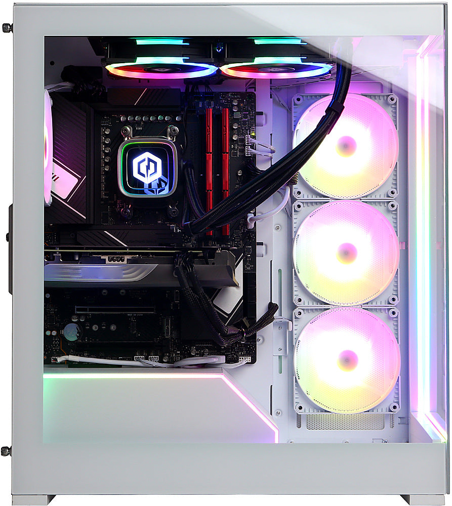 CyberPowerPC - Gamer Supreme Gaming Desktop - AMD Ryzen 9 7900X - 64GB Memory - NVIDIA GeForce RTX 4070 SUPER 12GB - 2TB SSD - White_1