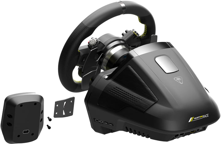 Turtle Beach VelocityOne Race Wheel & Pedal System for Xbox Series X|S, Windows PCs – Force Feedback, & Three Pedals - Black_2