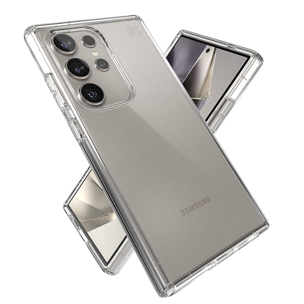 Speck - Presidio2 Grip Case for Samsung Galaxy S24 Ultra - Clear_4