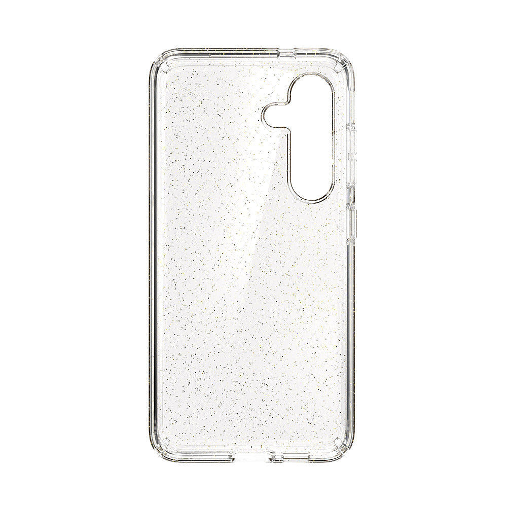 Speck - Presidio2 Grip Case for Samsung Galaxy S24 - Clear/Gold Glitter_6