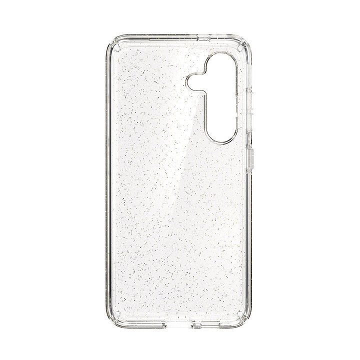 Speck - Presidio2 Grip Case for Samsung Galaxy S24 - Clear/Gold Glitter_6