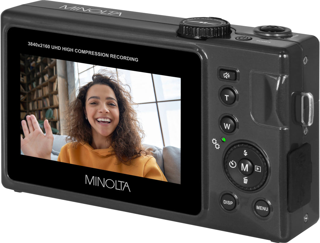 Minolta - MND25 48.0 Megapixel 4K Video Digital Camera - Black_2