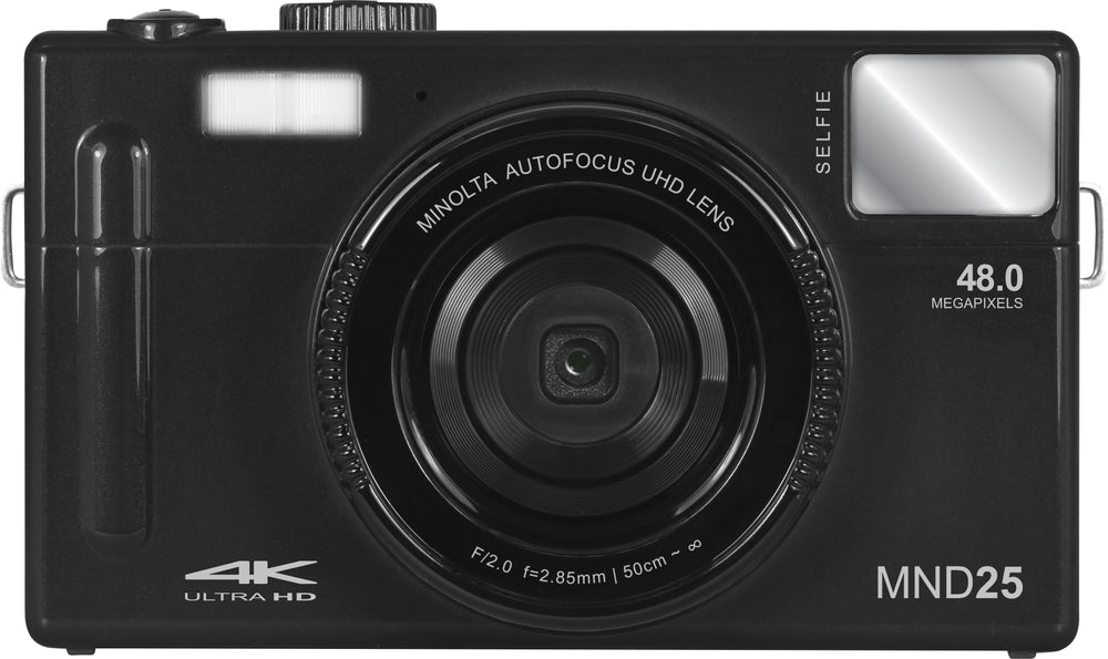 Minolta - MND25 48.0 Megapixel 4K Video Digital Camera - Black_1