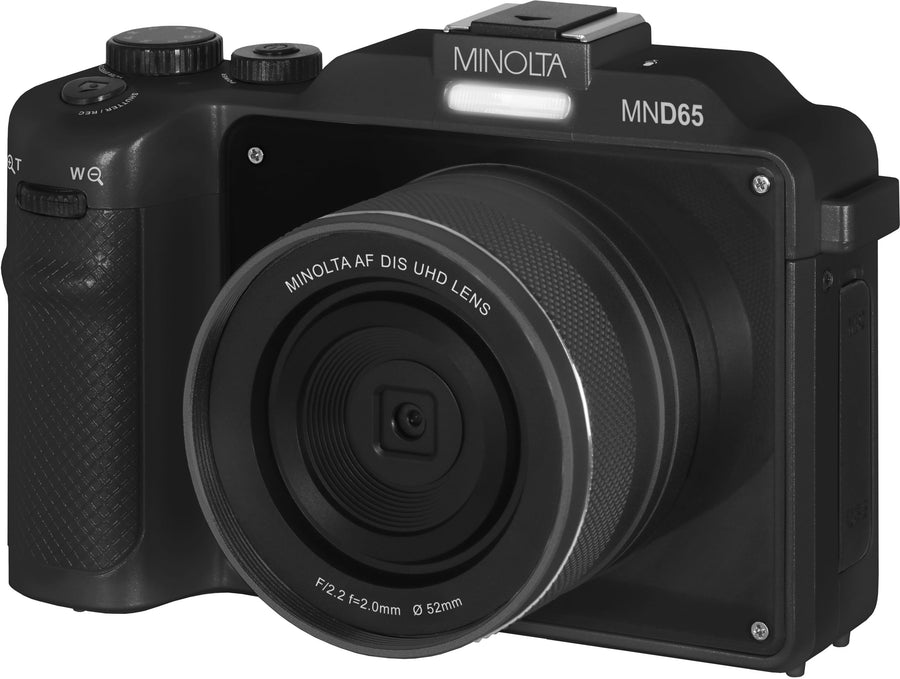 Minolta - MND65 56.0 Megapixel 4K Video Digital Camera - Black_0