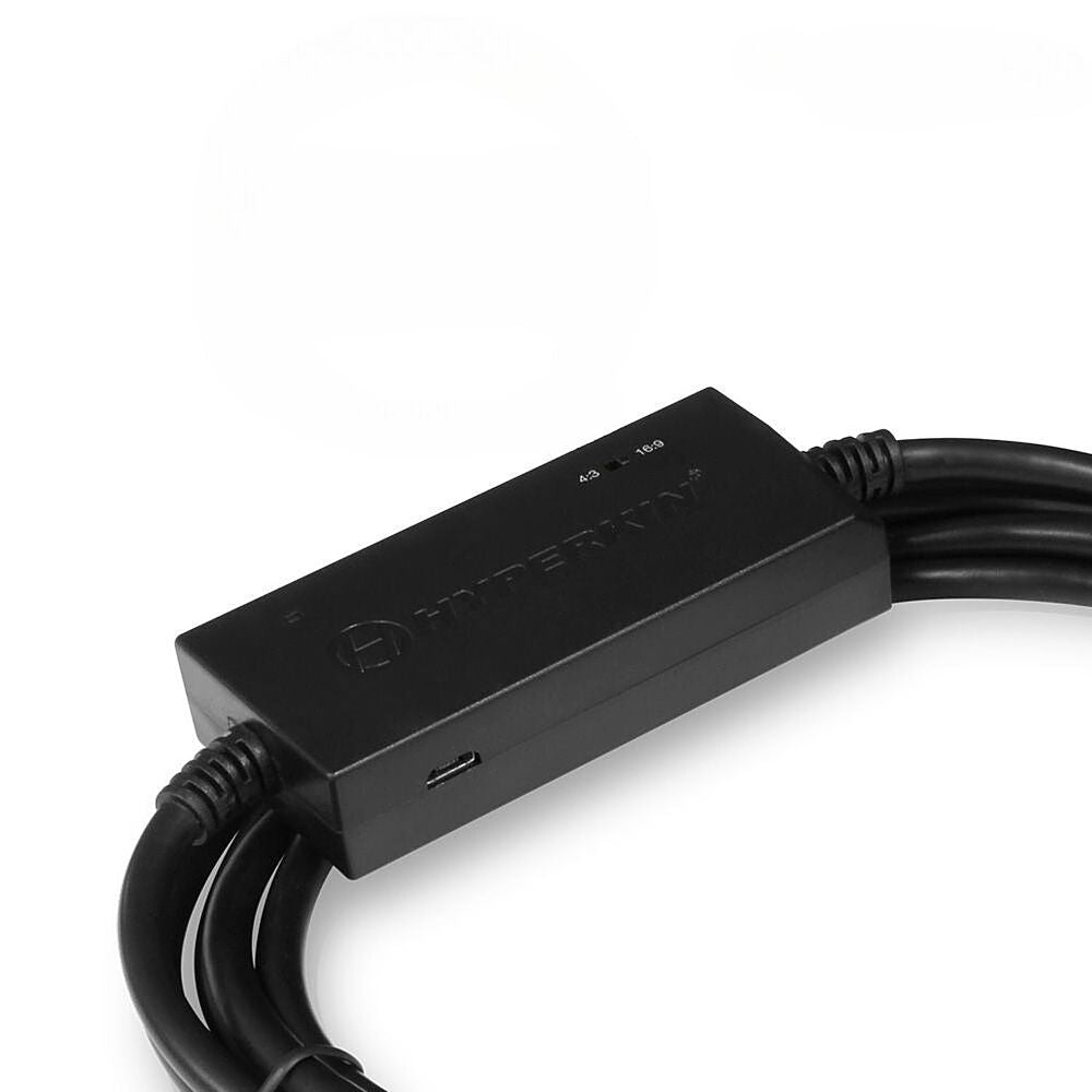 Hyperkin - 3-in-1 HDTV Cable for GameCube/N64/Super NES - Black_1