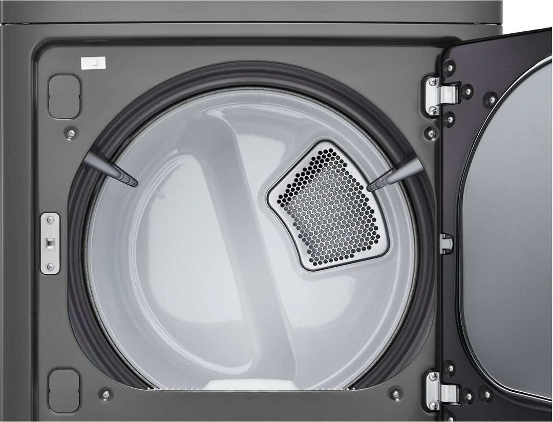 LG - 7.3 Cu. Ft. Gas Dryer with Sensor Dry - Monochrome Grey_2