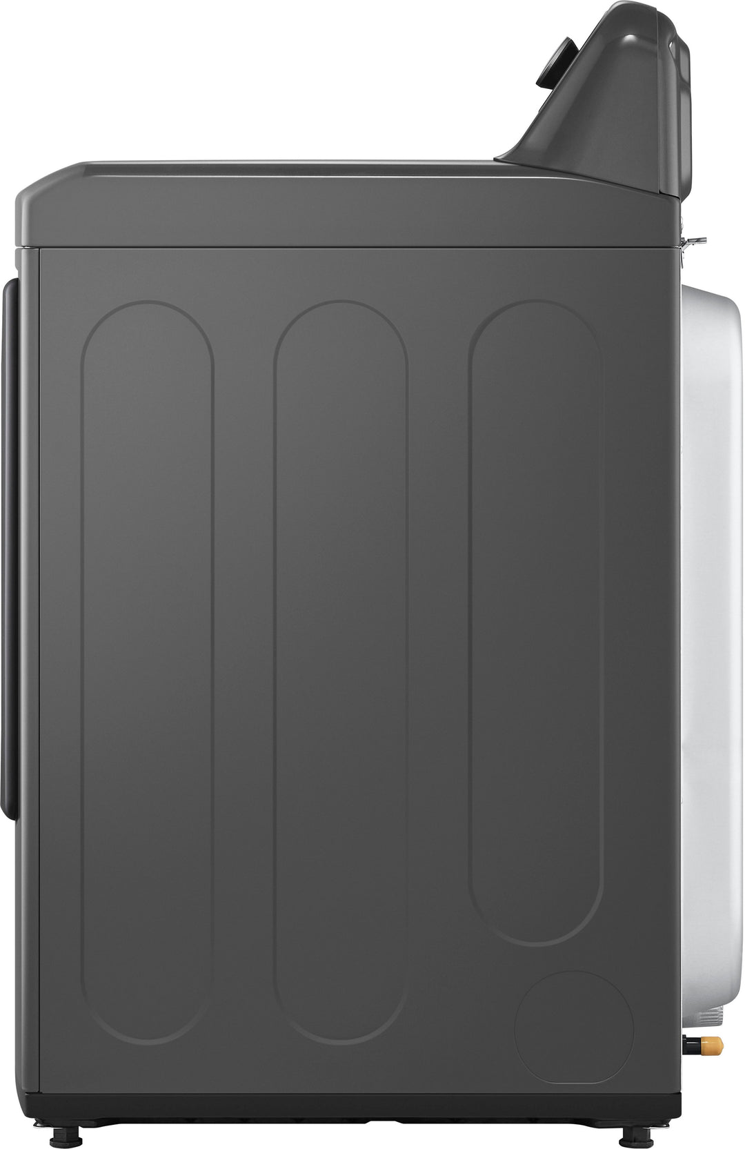 LG - 7.3 Cu. Ft. Gas Dryer with Sensor Dry - Monochrome Grey_4