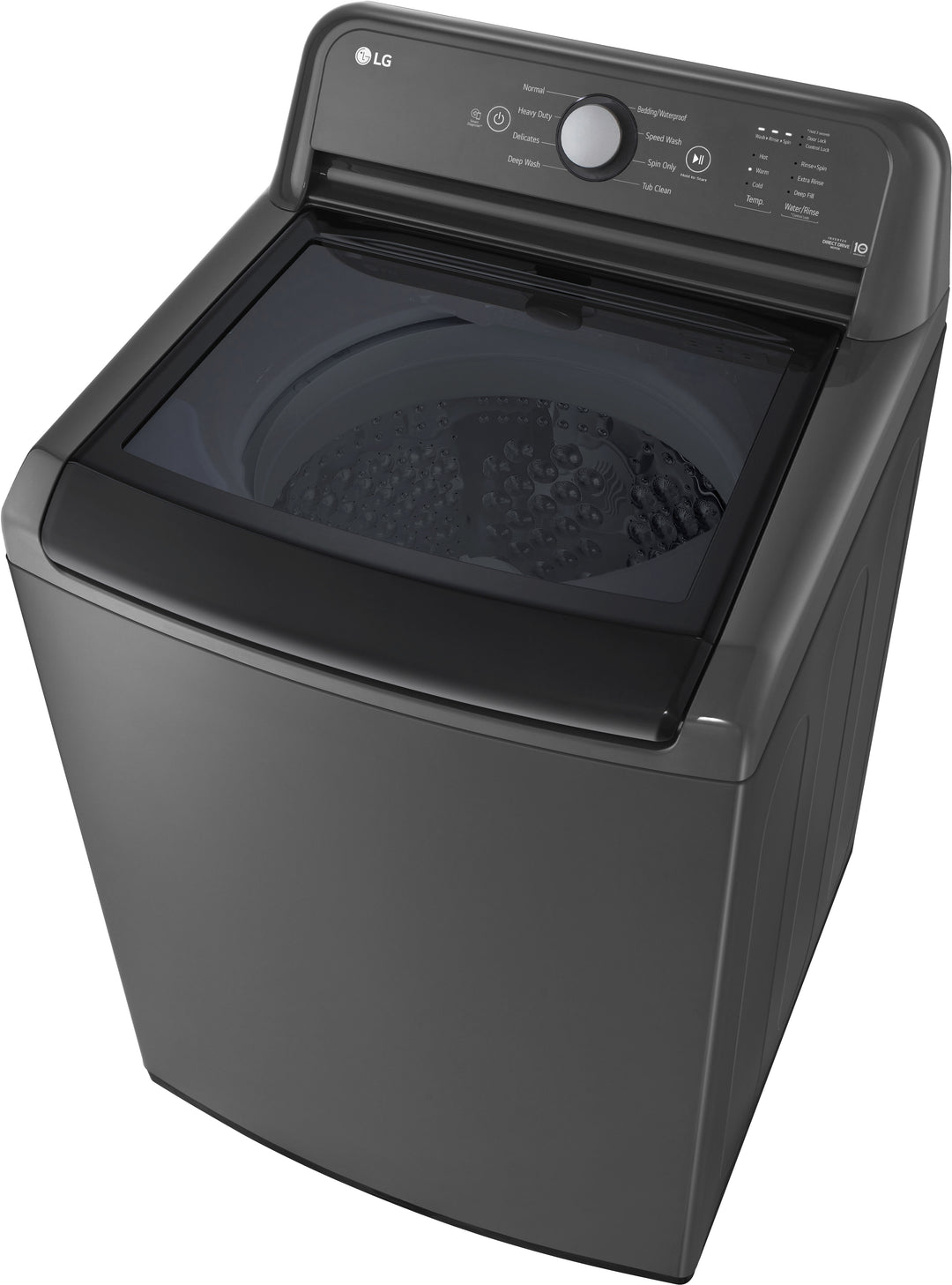 LG - 4.1 Cu. Ft. High-Efficiency Top Load Washer with TurboDrum Technology - Monochrome Grey_15