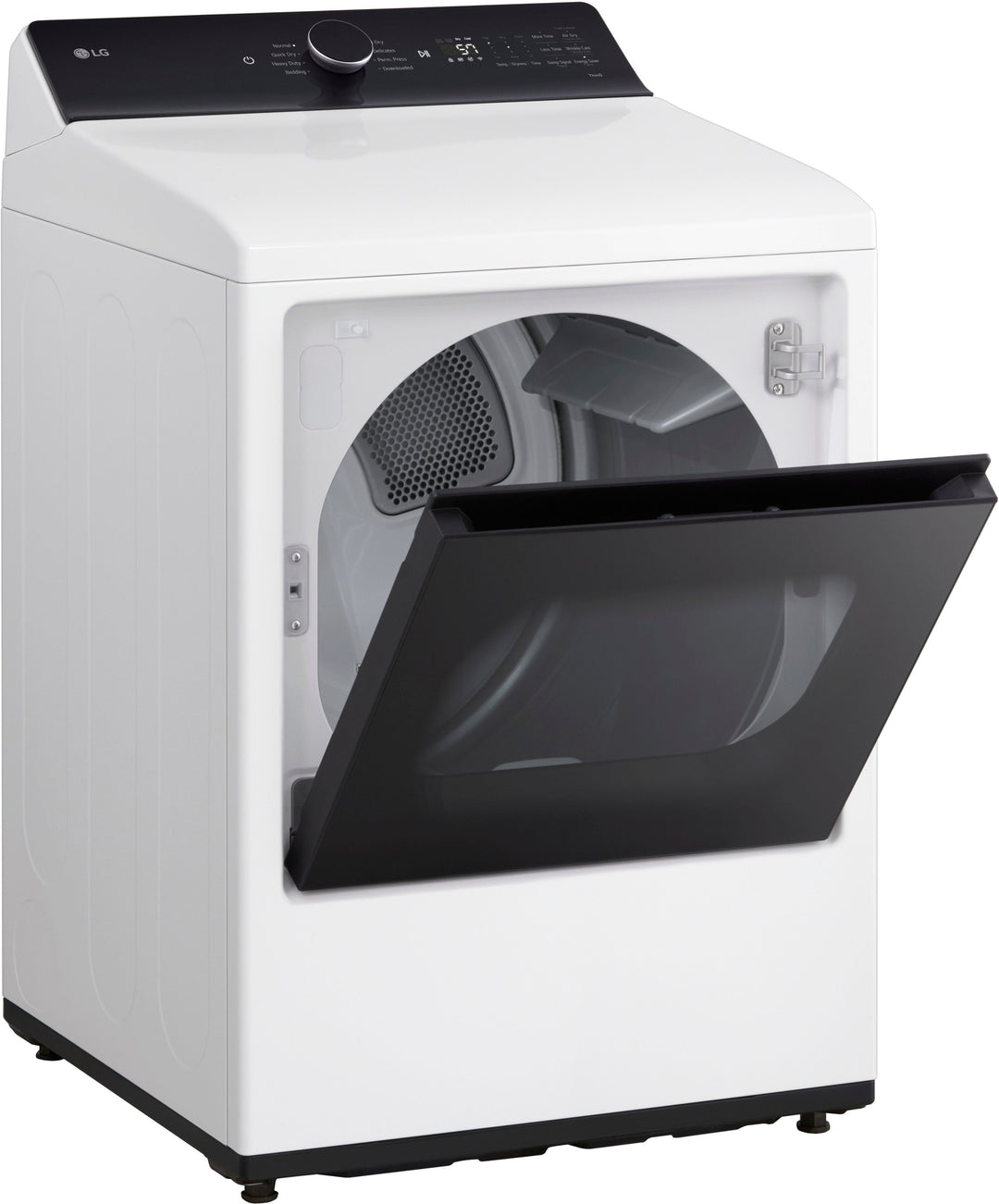 LG - 7.3 Cu. Ft. Smart Electric Dryer with EasyLoad Door - Alpine White_15
