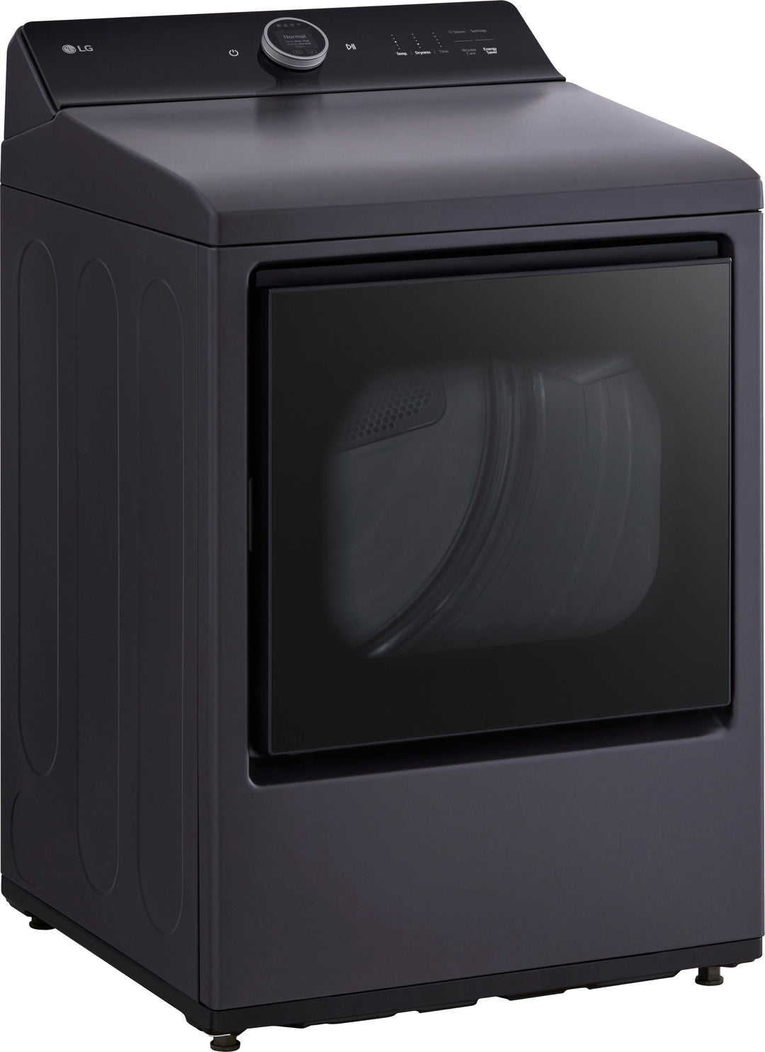 LG - 7.3 Cu. Ft. Smart Gas Dryer with Steam and EasyLoad Door - Matte Black_18