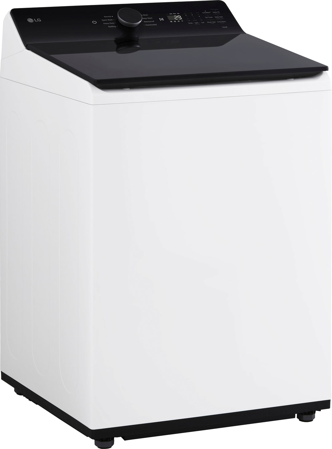 LG - 5.5 Cu. Ft. High Efficiency Smart Top Load Washer with EasyUnload - Alpine White_19