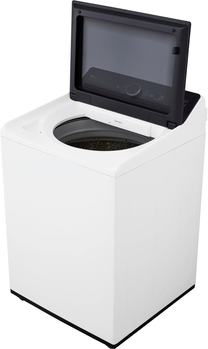 LG - 5.5 Cu. Ft. High Efficiency Smart Top Load Washer with EasyUnload - Alpine White_7