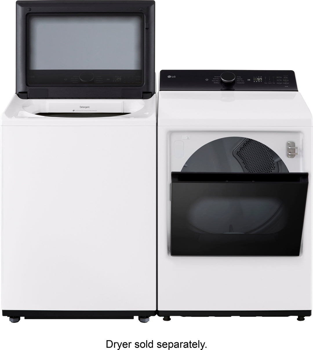 LG - 5.5 Cu. Ft. High Efficiency Smart Top Load Washer with EasyUnload - Alpine White_18