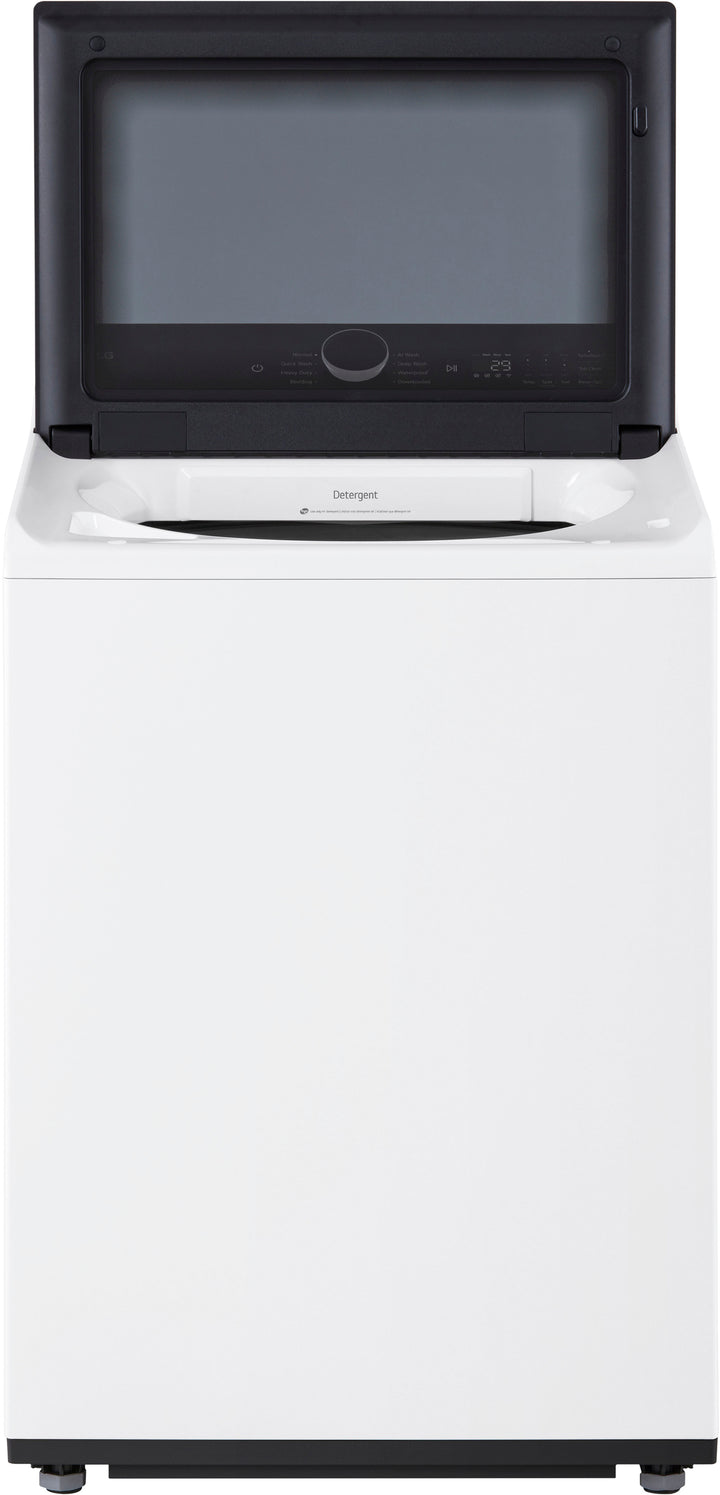 LG - 5.5 Cu. Ft. High Efficiency Smart Top Load Washer with EasyUnload - Alpine White_11