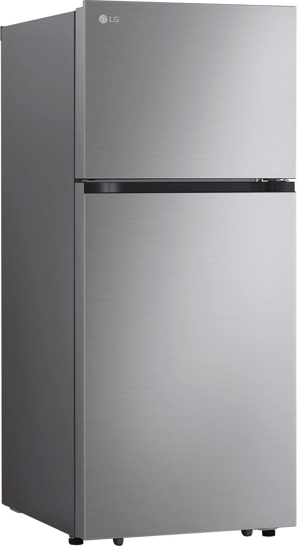 LG - 17.5 Cu. Ft. Top Freezer Refrigerator with Reversible Doors - Stainless Steel_1