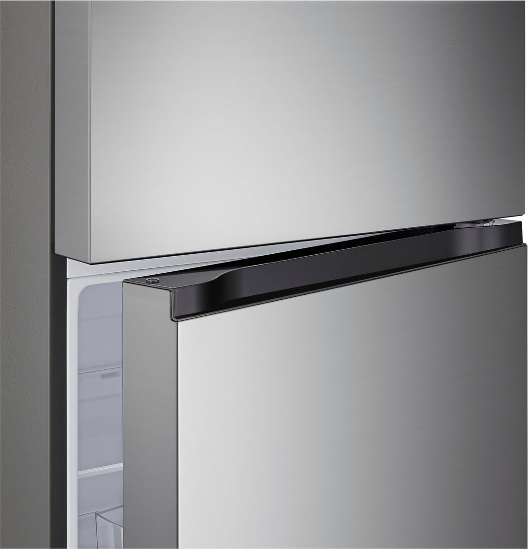 LG - 17.5 Cu. Ft. Top Freezer Refrigerator with Reversible Doors - Stainless Steel_15