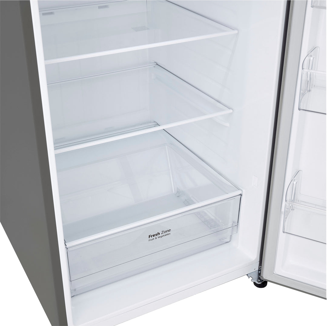 LG - 17.5 Cu. Ft. Top Freezer Refrigerator with Reversible Doors - Stainless Steel_13