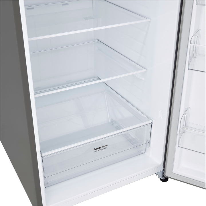 LG - 17.5 Cu. Ft. Top Freezer Refrigerator with Reversible Doors - Stainless Steel_13