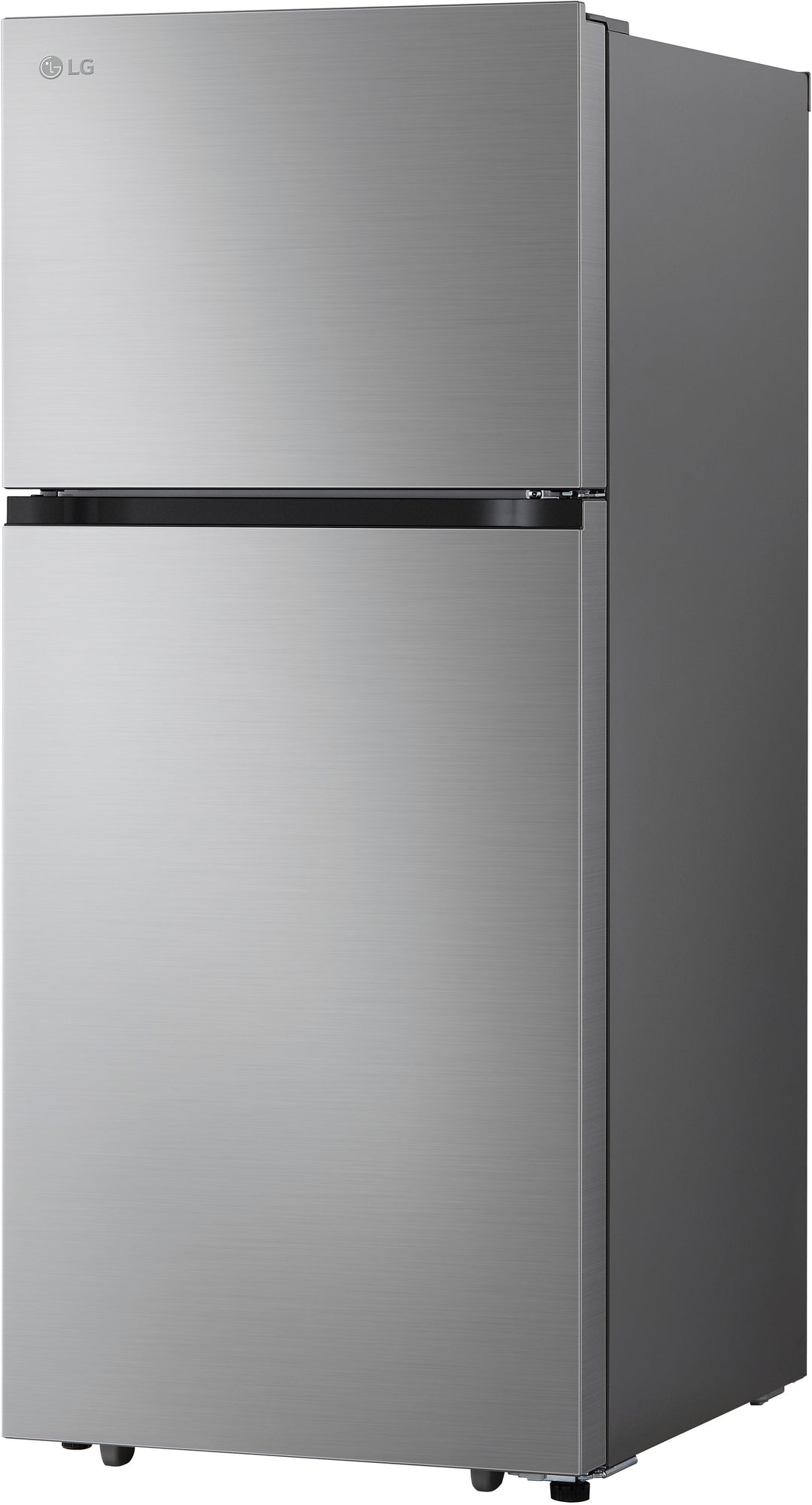 LG - 17.5 Cu. Ft. Top Freezer Refrigerator with Reversible Doors - Stainless Steel_2