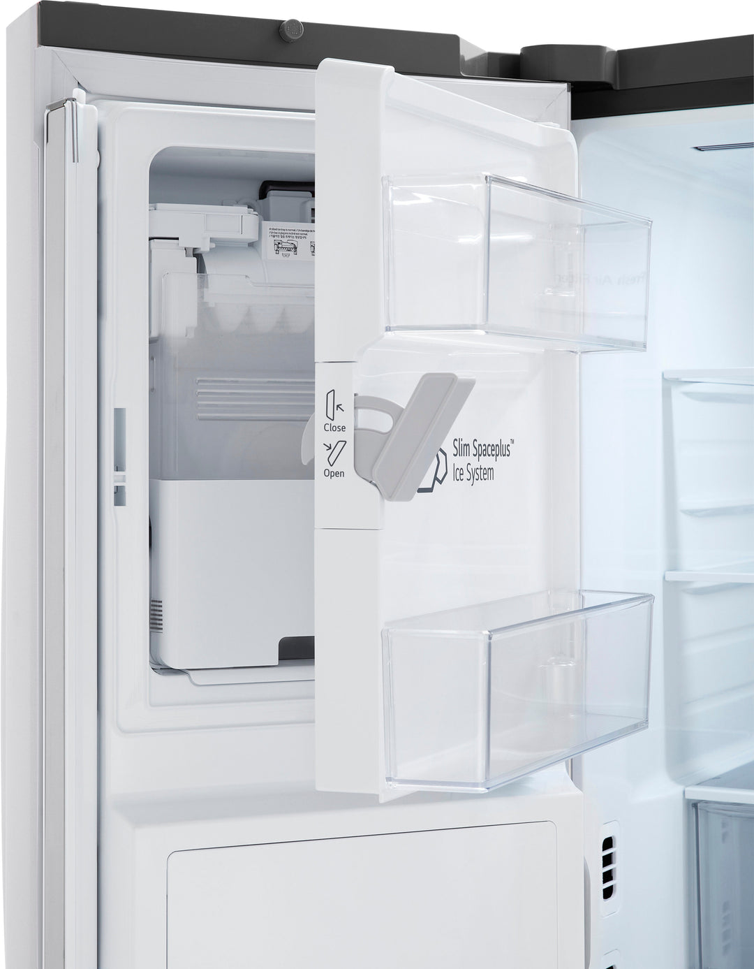 LG - 30.7 cu ft 3 Door French Door Refrigerator with Instaview - Stainless Steel_15