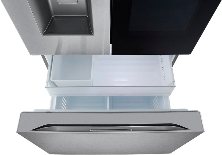 LG - 30.7 cu ft 3 Door French Door Refrigerator with Instaview - Stainless Steel_18