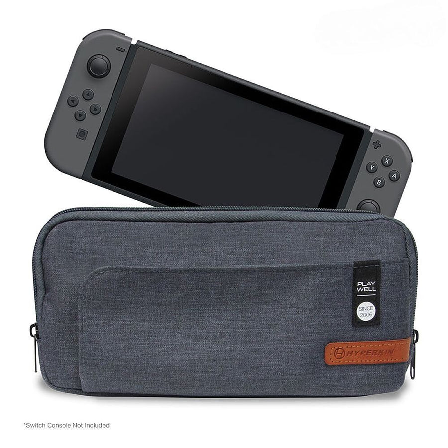 Hyperkin - Voyager Carrying Case for Nintendo Switch/Nintendo Switch Lite - Gray_0