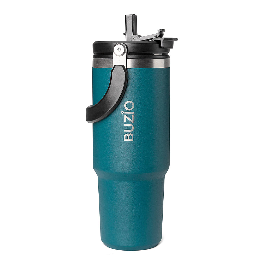 Buzio - 30oz Tumbler water bottle with Handle - Blue_1