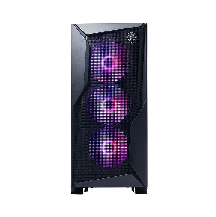 MSI - Codex R Gaming Desktop - Intel Core i5- 14400F - 16GB Memory - NVIDIA GeForce RTX 4060 - 2TB SSD - Black - Black_0