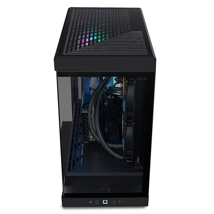 iBUYPOWER - Y40 Black Gaming Desktop - Intel Core i7-14700KF - GeForce RTX 4080 Super 16GB - 32GB DDR5 RAM - 2TB NVMe - Black_4