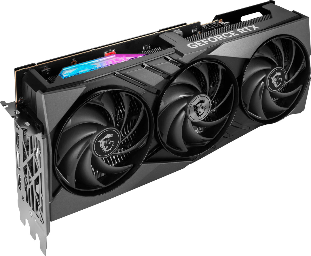 MSI - NVIDIA GeForce RTX 4090 GAMING SLIM 24G - 24GB DDR6X PCI Express 4.0 Graphics Card - Black_5