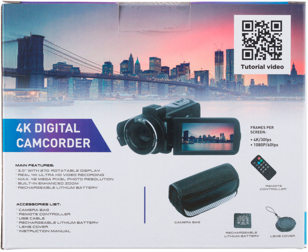 Vivitar 4K Digital camcorder - Black_5