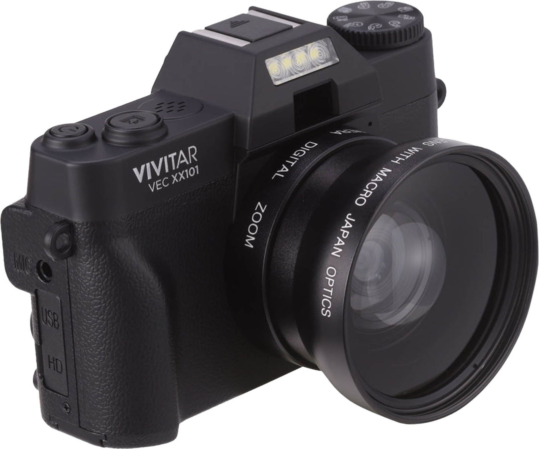 Vivitar 4K Point and Shoot Digital Camera - Black_6