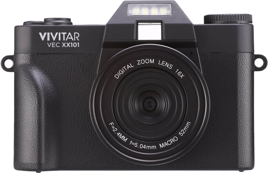 Vivitar 4K Point and Shoot Digital Camera - Black_0