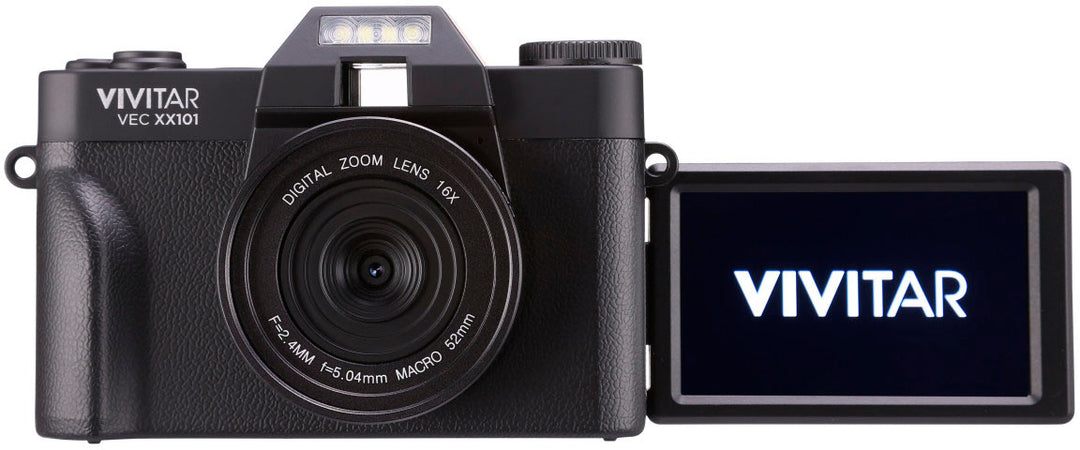 Vivitar 4K Point and Shoot Digital Camera - Black_9