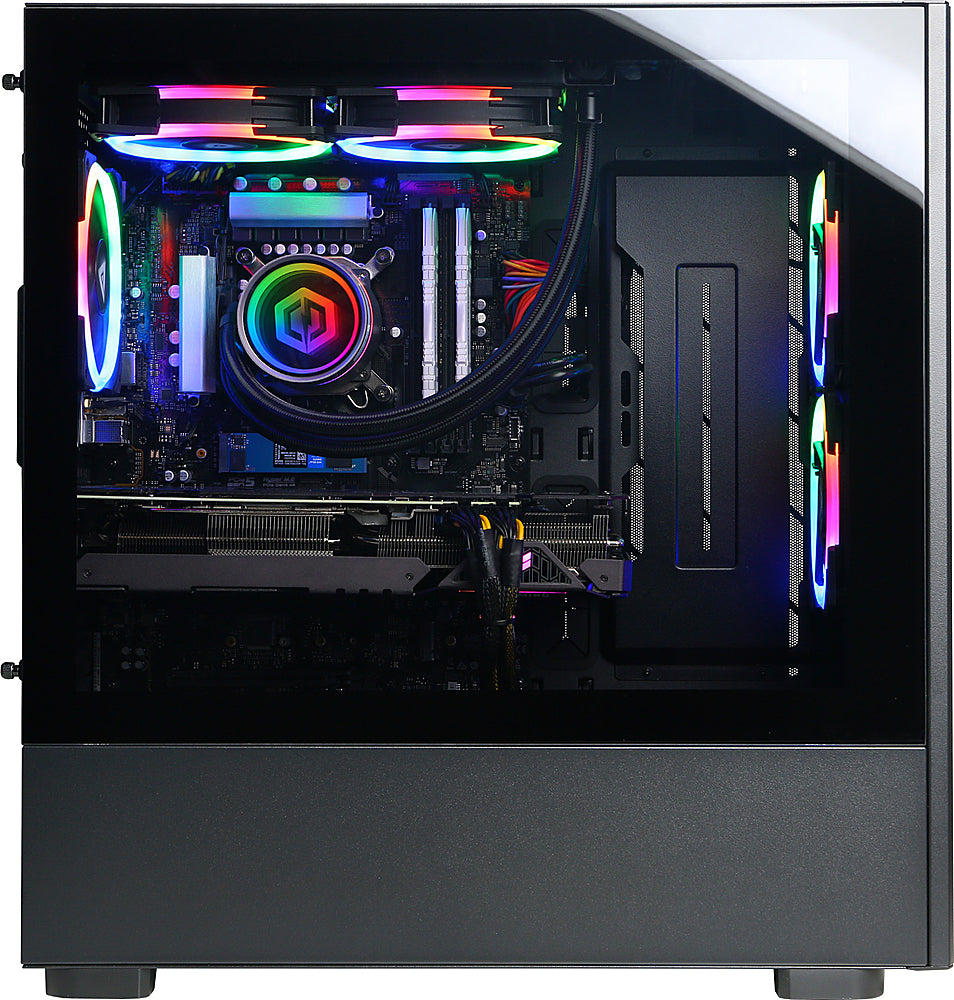 CyberPowerPC - Gamer Supreme Gaming Desktop - AMD Ryzen 9 7900X - 64GB Memory - NVIDIA GeForce RTX 4070 Ti SUPER 16GB - 2TB SSD - Black_1
