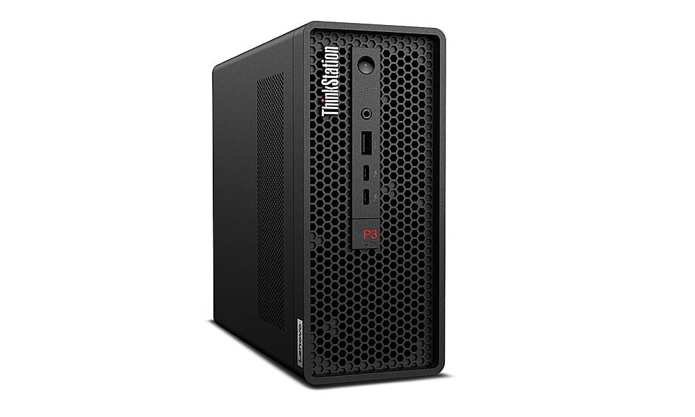 Lenovo - ThinkStation Desktop - Intel Core i5-13600 - 16GB Memory - 512GB SSD - Black_1
