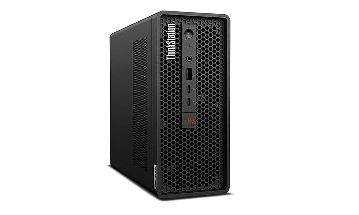 Lenovo - ThinkStation Desktop - Intel Core i7-13700 - 32GB Memory - 1TB SSD - Black_1