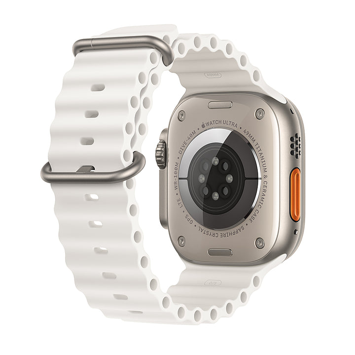 Apple Watch Ultra 2 GPS + Cellular 49mm Titanium Case with White Ocean Band - Titanium_1