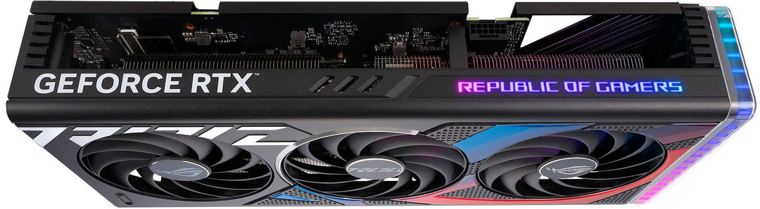 ASUS -  ROG Strix NVIDIA GeForce RTX 4070 SUPER Overclocked 12GB GDDR6X PCI Express 4.0 Graphics Card - Black_3