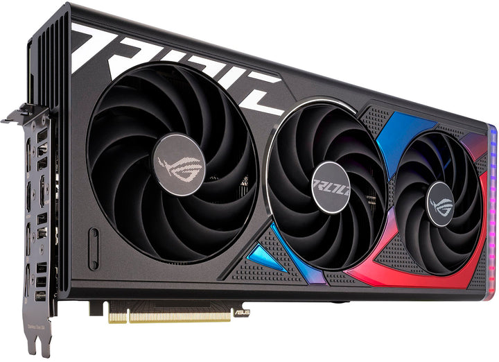 ASUS -  ROG Strix NVIDIA GeForce RTX 4070 SUPER Overclocked 12GB GDDR6X PCI Express 4.0 Graphics Card - Black_1