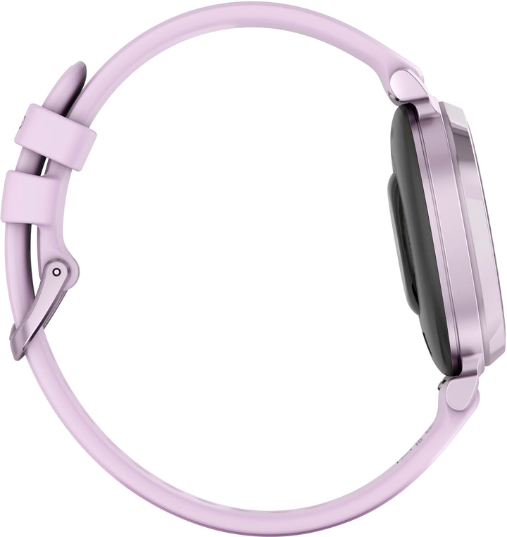 Garmin - Lily 2 Smartwatch 34 mm Anodized Aluminum - Metallic Lilac with Lilac Silicone Band_6