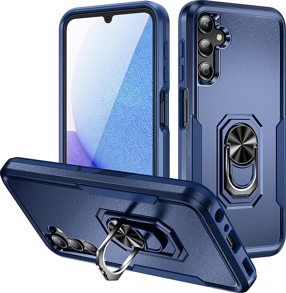 SaharaCase - ArmorPro Kickstand Case for Samsung Galaxy A25 5G - Blue_1