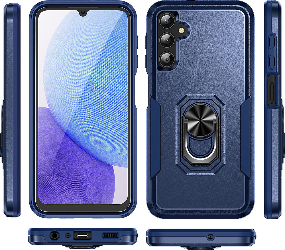 SaharaCase - ArmorPro Kickstand Case for Samsung Galaxy A25 5G - Blue_2